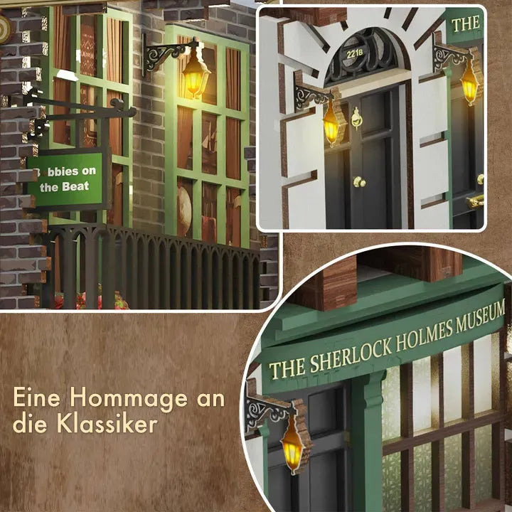 221B Baker Street Book Nook Kit