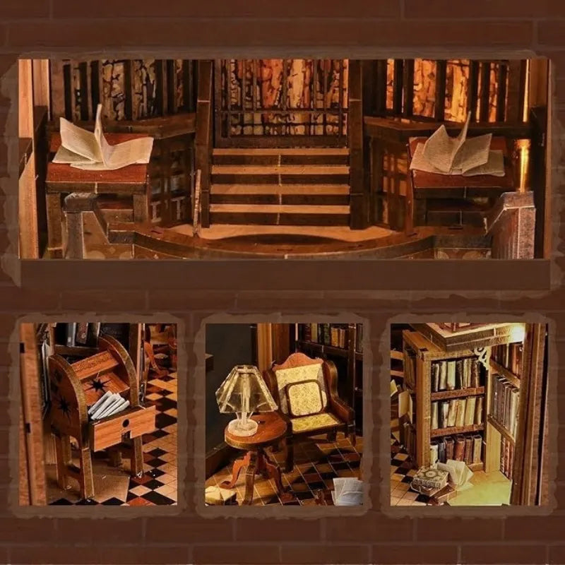 Abbey Library Book Nook Kit