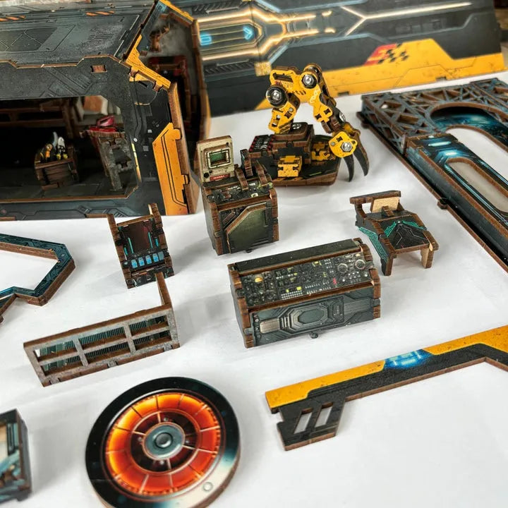 DIY Book Nook - Automobile Workshop