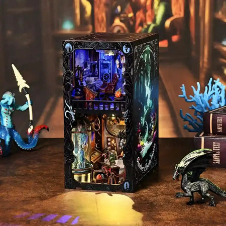 Chamber of Exotic Beasts Book Nook Kit