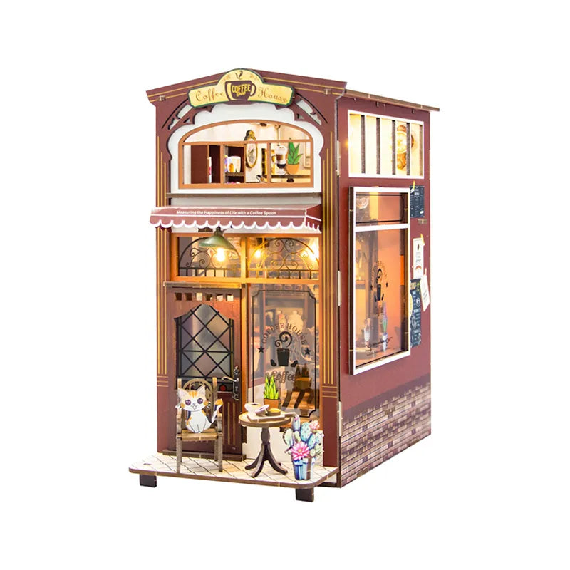 DIY Book Nook - Coffee House