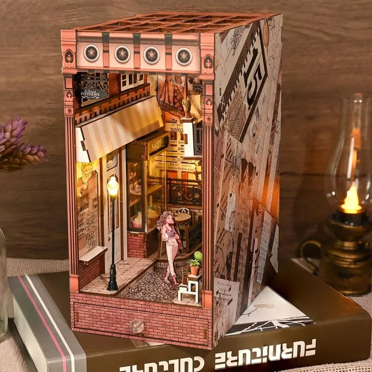 European Blooms Book Nook Kit