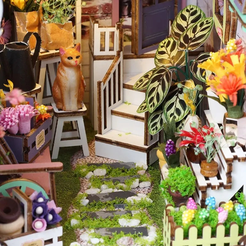Flower House Book Nook Kit