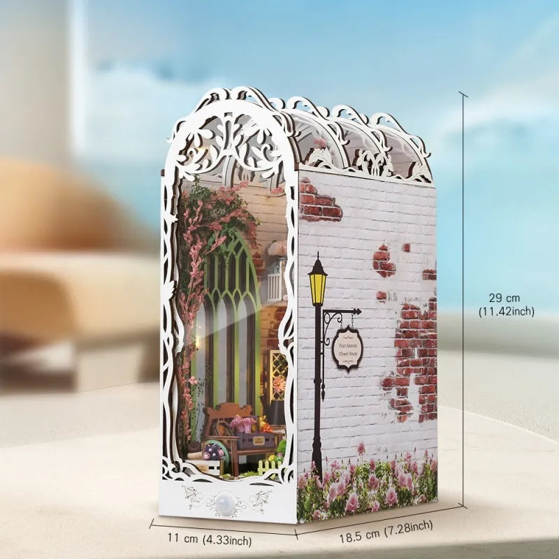 Flower House Book Nook Kit