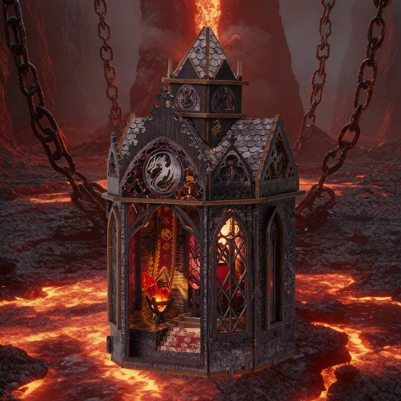 Book Nook Fourth Wing - Sprie of the Wyrm