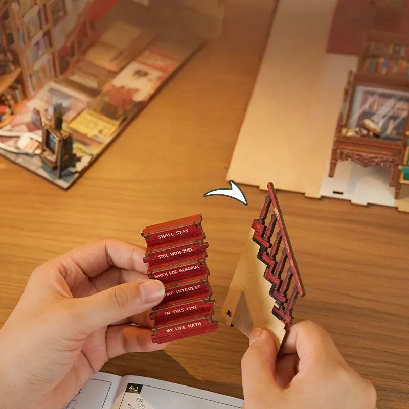 Left Bank Bookstore Book Nook Kit