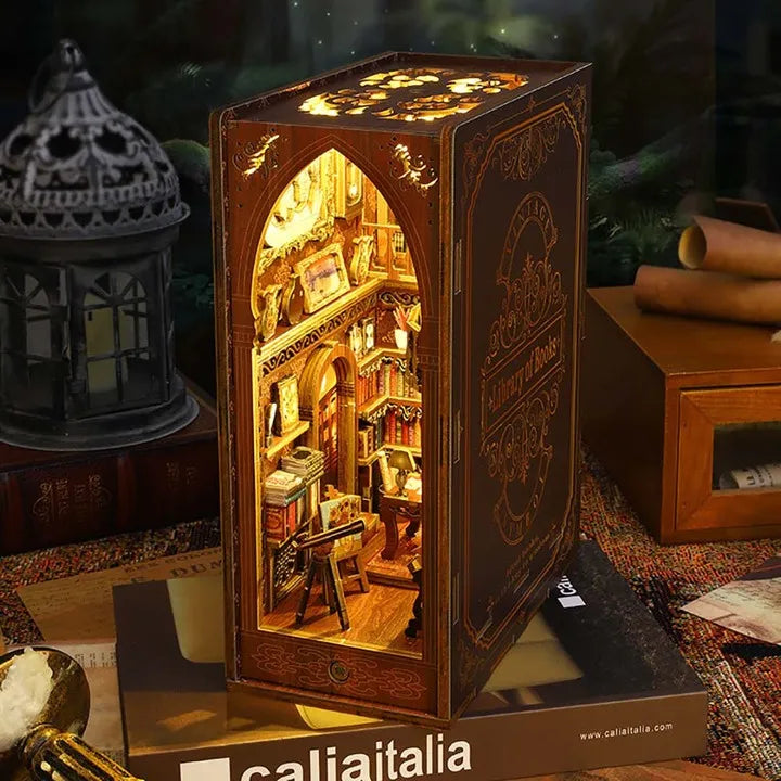 Library of Books Book Nook Kit