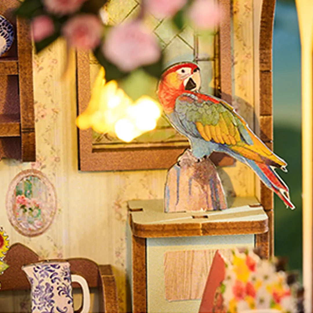 Lucky Flower House Book Nook Kit