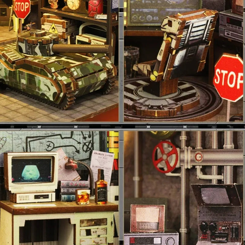 Military Base Book Nook Kit