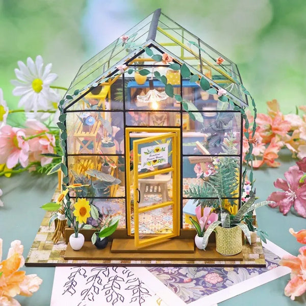 Sunshine Flower House Miniature House Kit