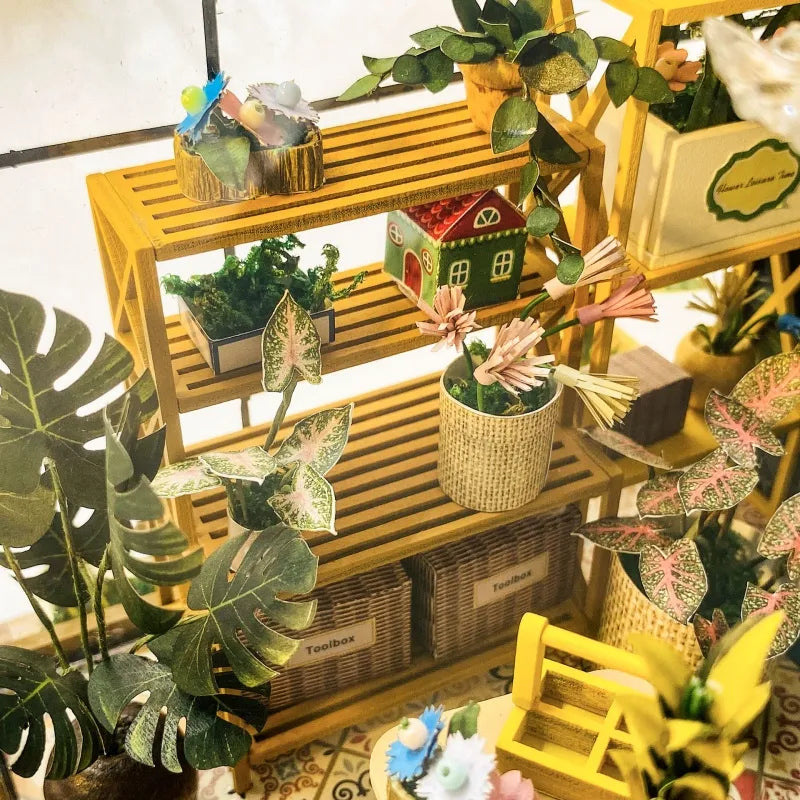 Sunshine Flower House Miniature House Kit