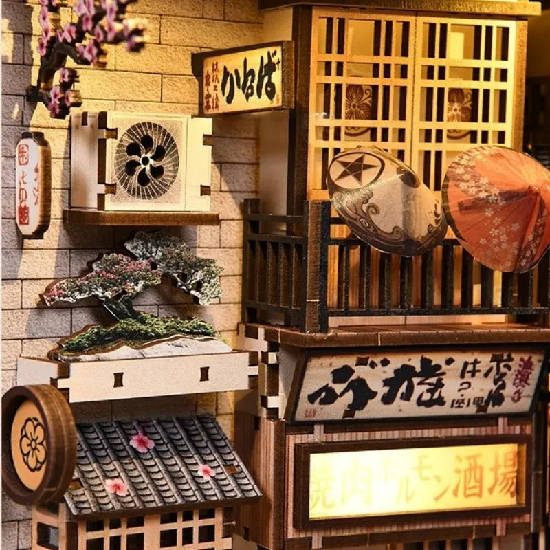 The Alley Waiting for the Cat Book Nook Kit