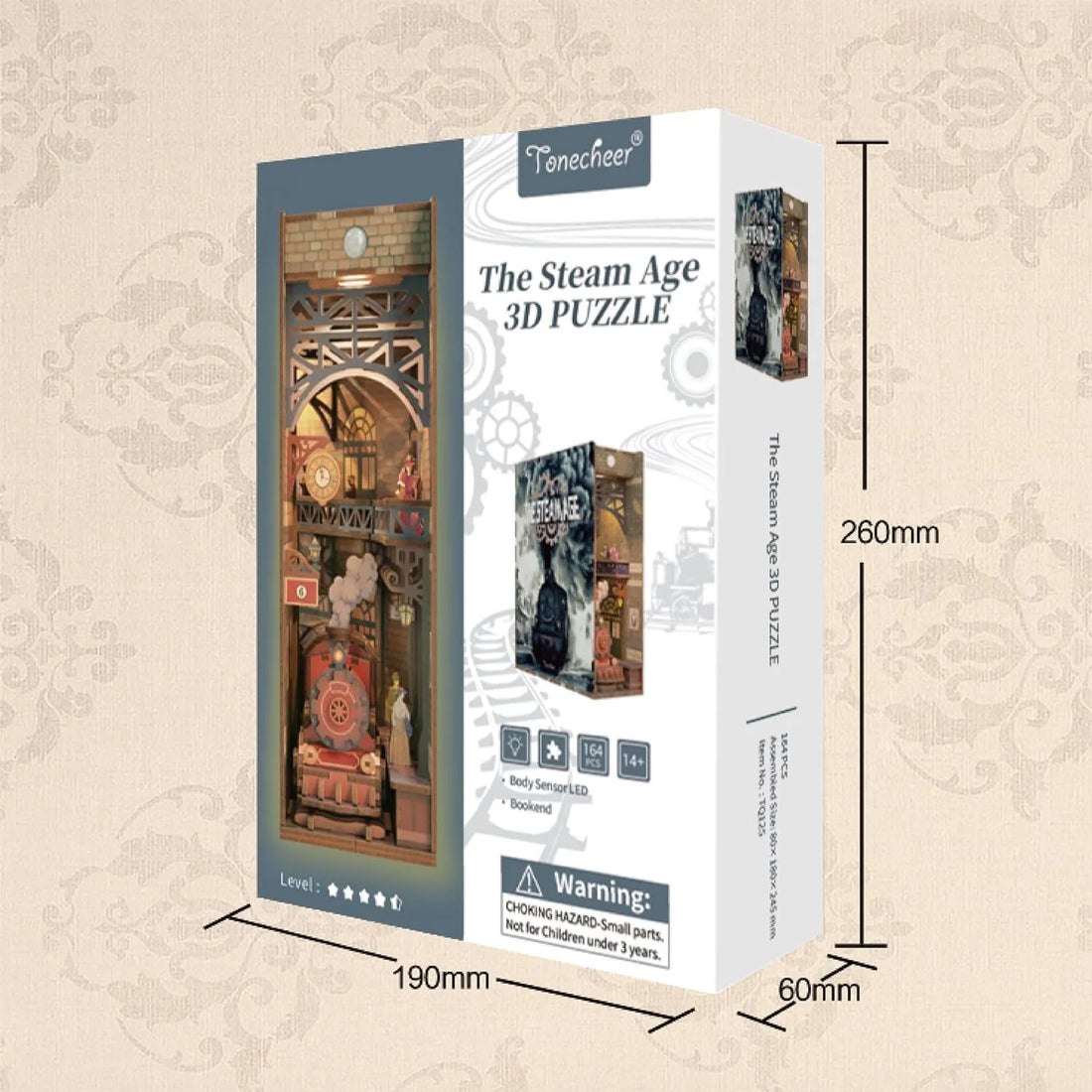 The Steam Age Book Nook Kit
