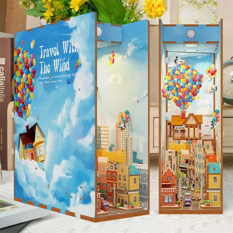 Travel With The Wind Book Nook Kit