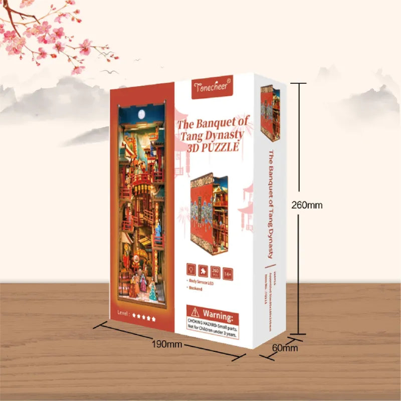 The Banquet of Tang Dynasty Book Nook Kit