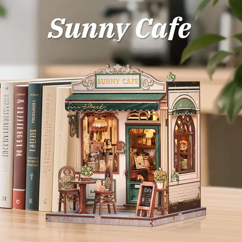 Sunny Cafe miniature house kit – detail view 8