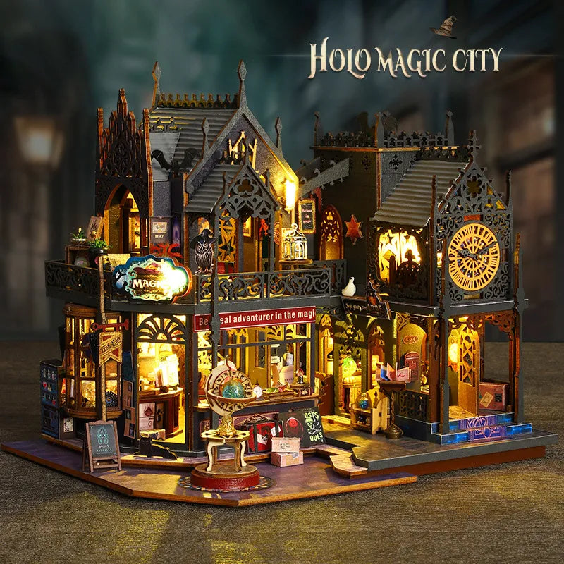 Holo Magic City 2 Miniature House Kit