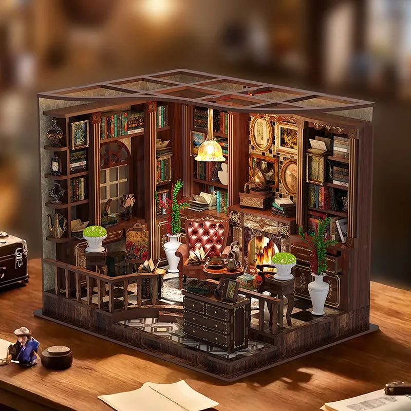 Left Bank Study Miniature House Kit