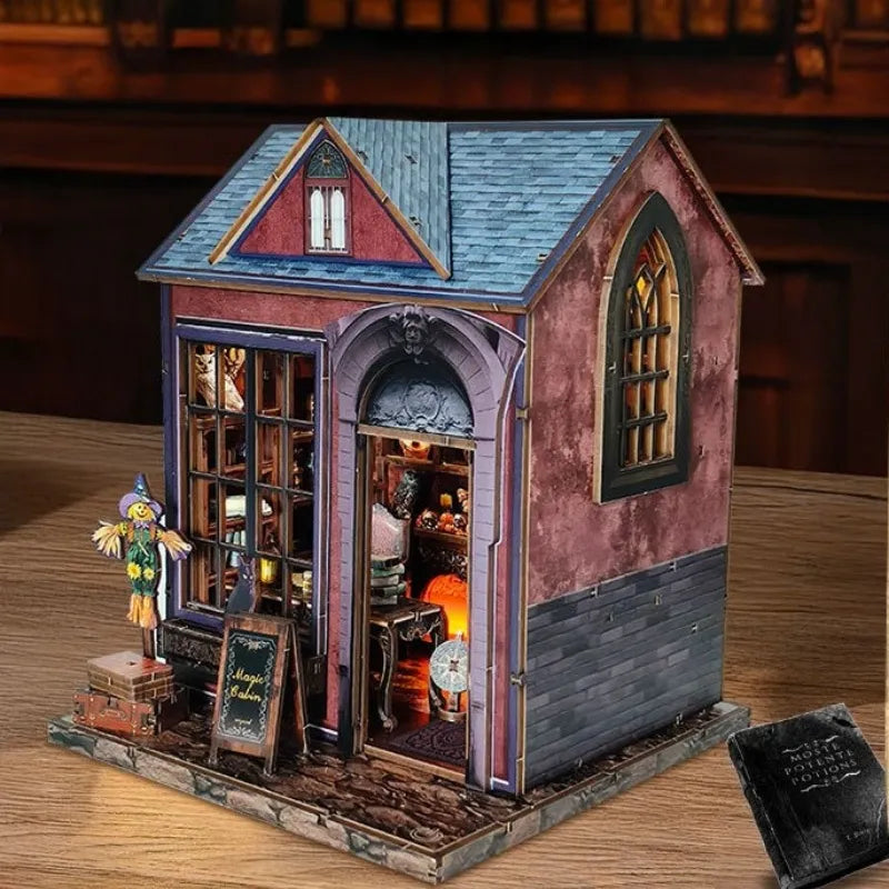 Dark Cabin Miniature House Kit