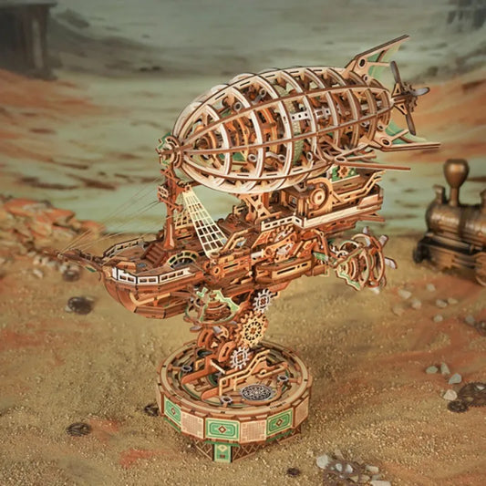 3D Holzpuzzle - Sailing In Fog