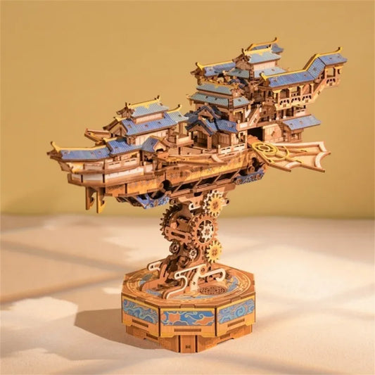 3D Holzpuzzle - Wind Voyager