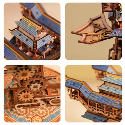 3D Holzpuzzle - Wind Voyager