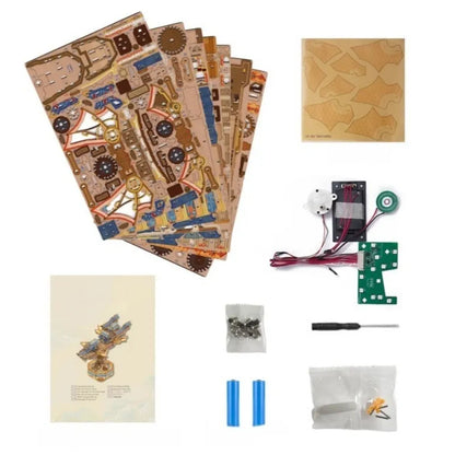 3D Holzpuzzle - Wind Voyager