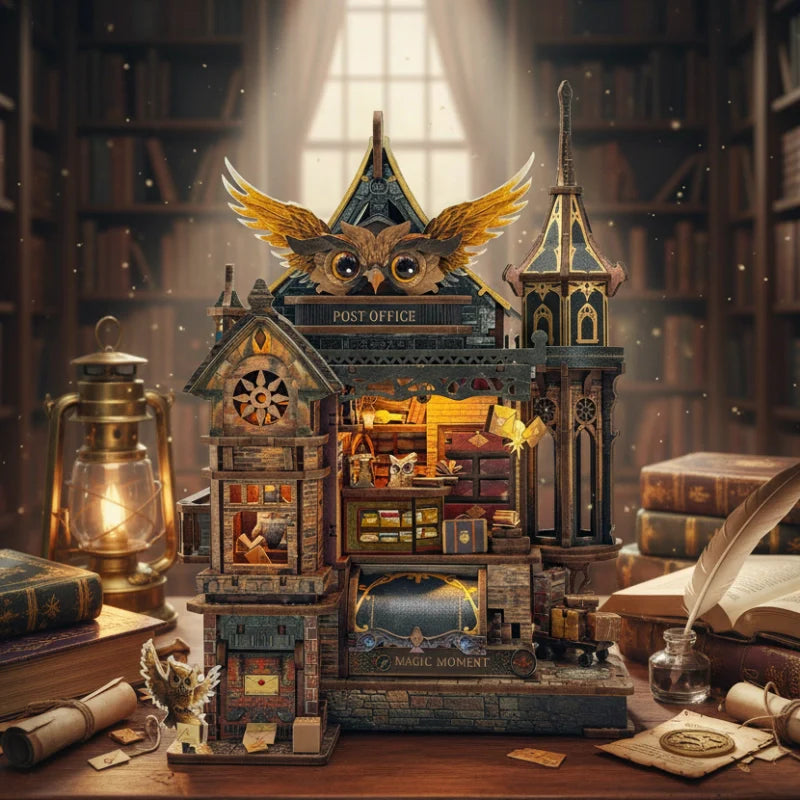 Owl Post Office 3D Wooden Puzzle