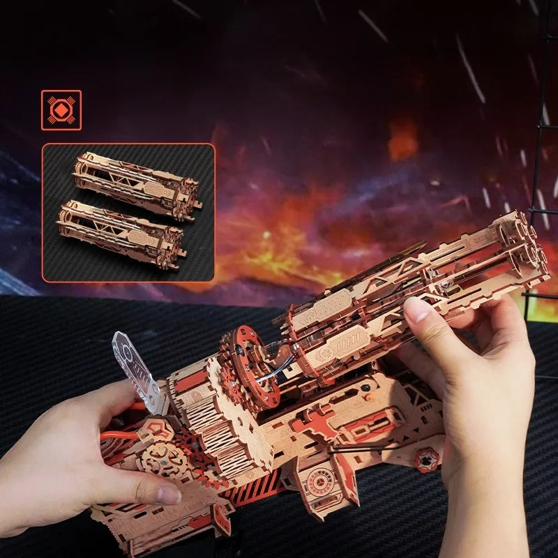 3D Holzpuzzle - Burning Cyclone