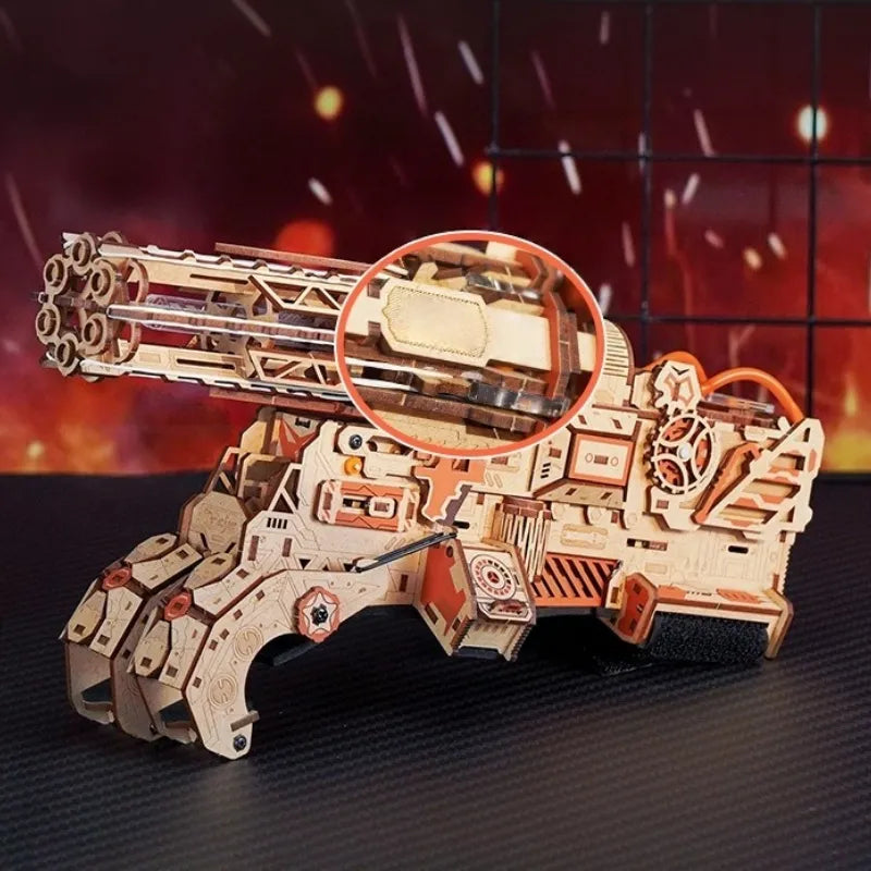 3D Holzpuzzle - Burning Cyclone