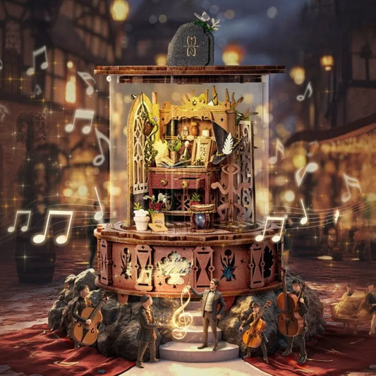 Spieluhr aus Holz „Magic Music Box“