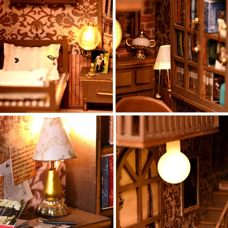 A hidden reading corner at number nine