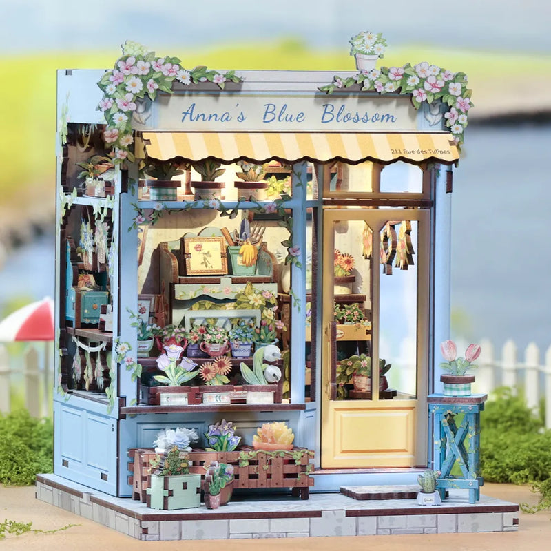 Anna's Blue Blossom Book Nook Kit
