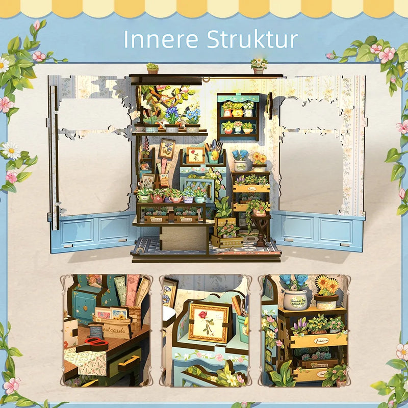 Anna's Blue Blossom Book Nook Kit