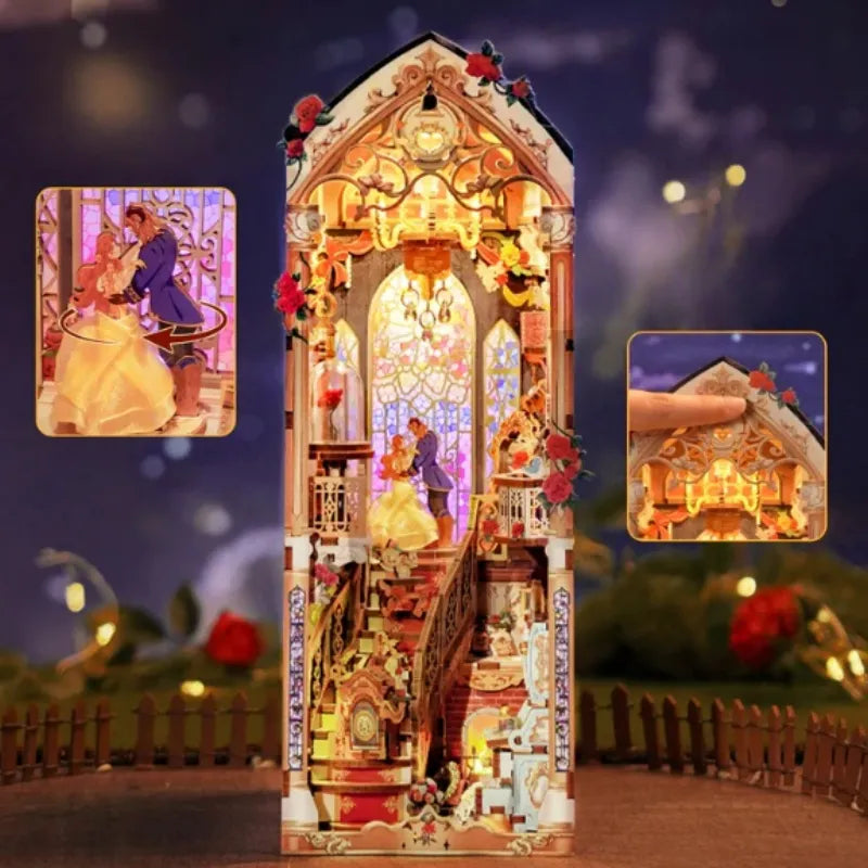 Beast and Beauty book nook kit – detail view 5