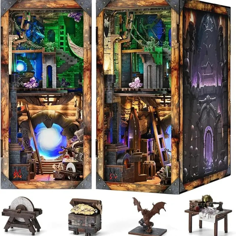 Blade and Magic Book Nook Kit