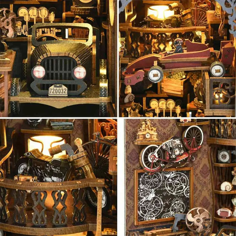 Car Players Book Nook Kit