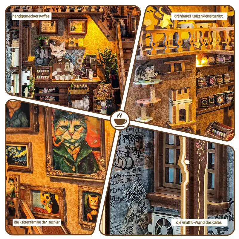 Booknook - Caramel Dreams Cat Café