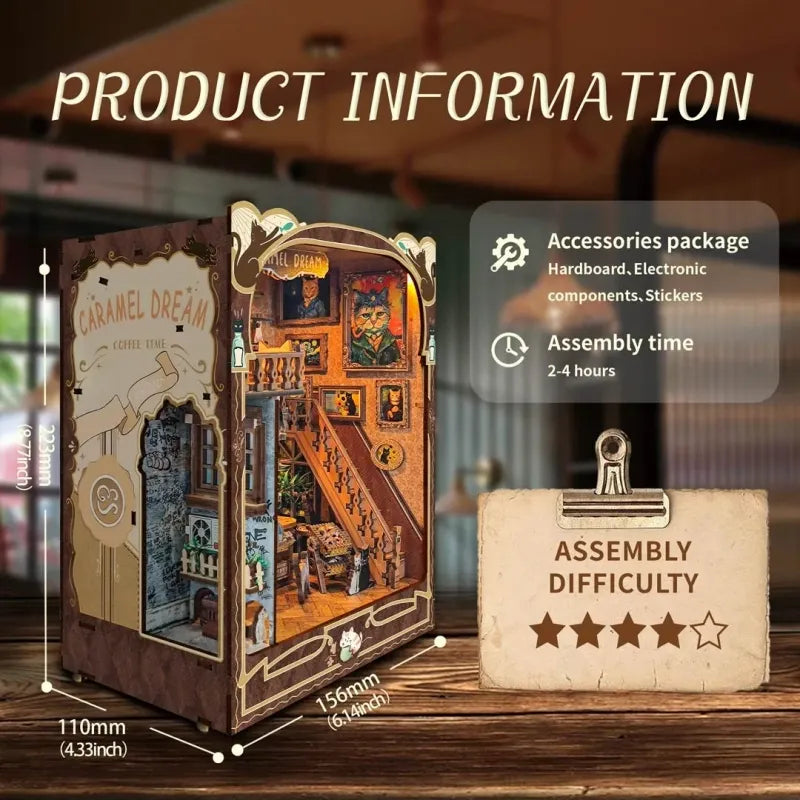 Booknook - Caramel Dreams Cat Café