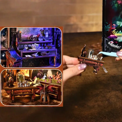 Book Nook - Chamber Of Exotic Beasts