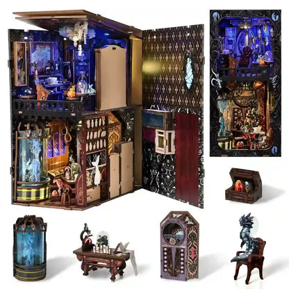 Book Nook - Chamber Of Exotic Beasts