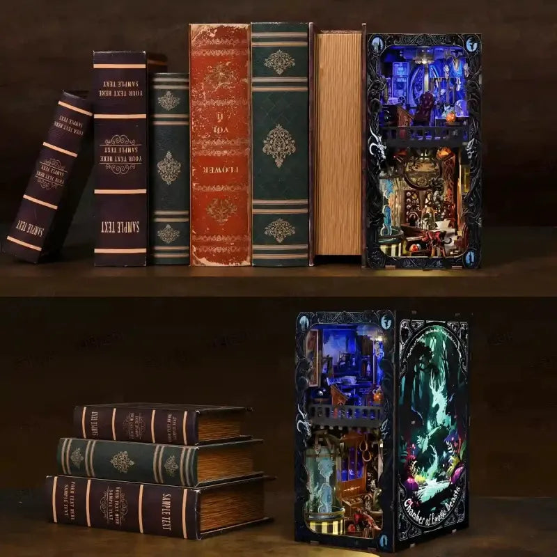 Chamber of Exotic Beasts Book Nook Kit