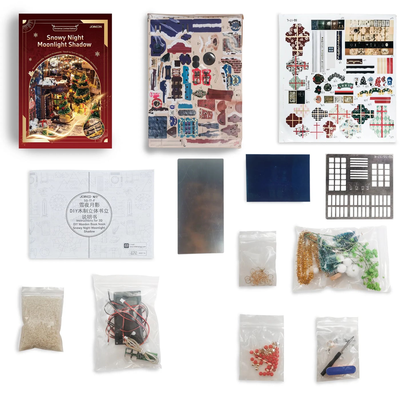 Booknook - Christmas Snowy Night