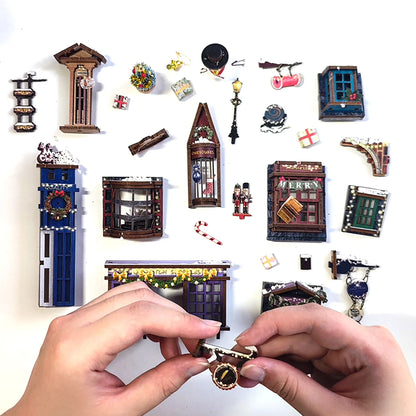 Booknook - Christmas Snowy Night