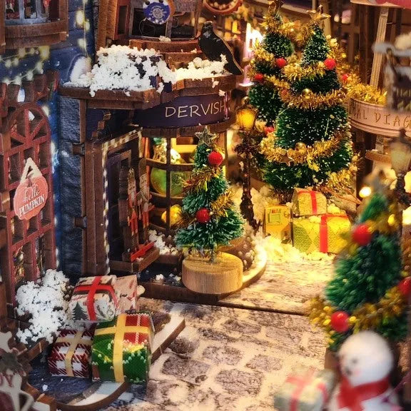 Booknook - Christmas Snowy Night