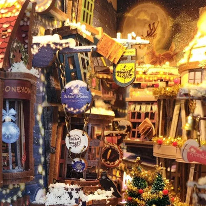 Booknook - Christmas Snowy Night