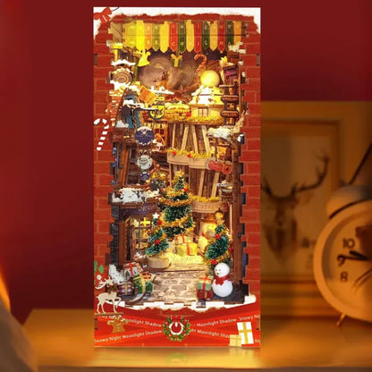 Booknook - Christmas Snowy Night