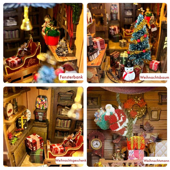 Christmas Jingle Cabin Book Nook Kit