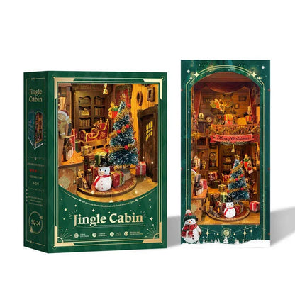 Book Nook - Christmas Jingle Cabin