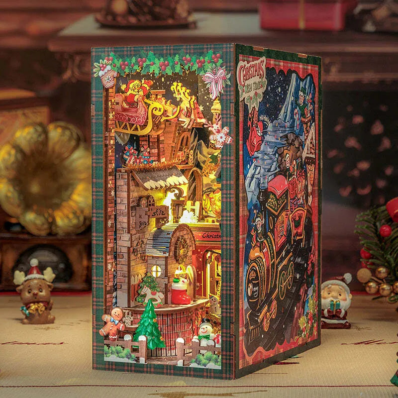 Book Nook - Christmas Wish Store | Weihnachtliches Diorama